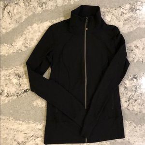 Lululemon long black zip